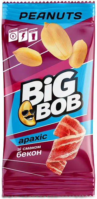 Big Bob арахіс зі смаком бекон