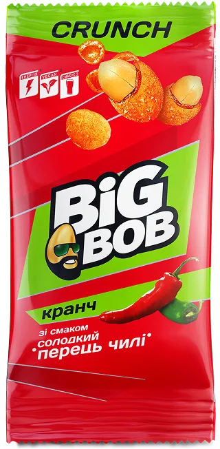 Big Bob кранч зі смаком солодкий перець чилі