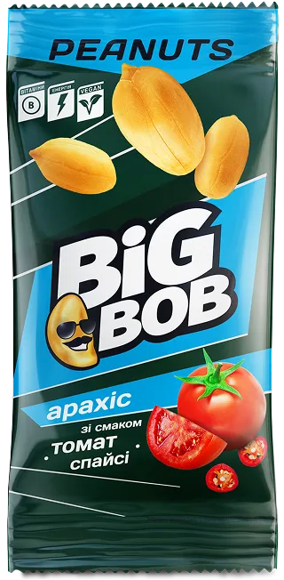 Big Bob арахіс зі смаком томат спайсі