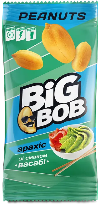 Big Bob арахіс зі смаком васабі